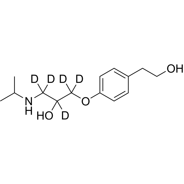 O-Desmethylmetoprolol-d5 1189981-81-4